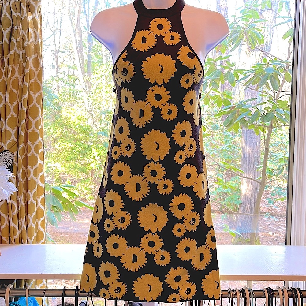 Urban outfitters Charlie knit mini flower dress.